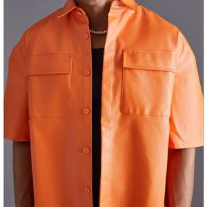 BoohooMAN oversize box shirt